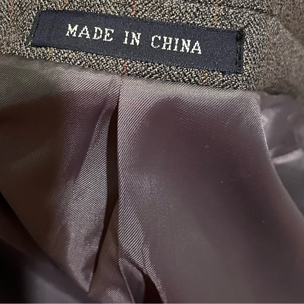 Peebles Blazer Gray 40 R - Picture 7 of 12
